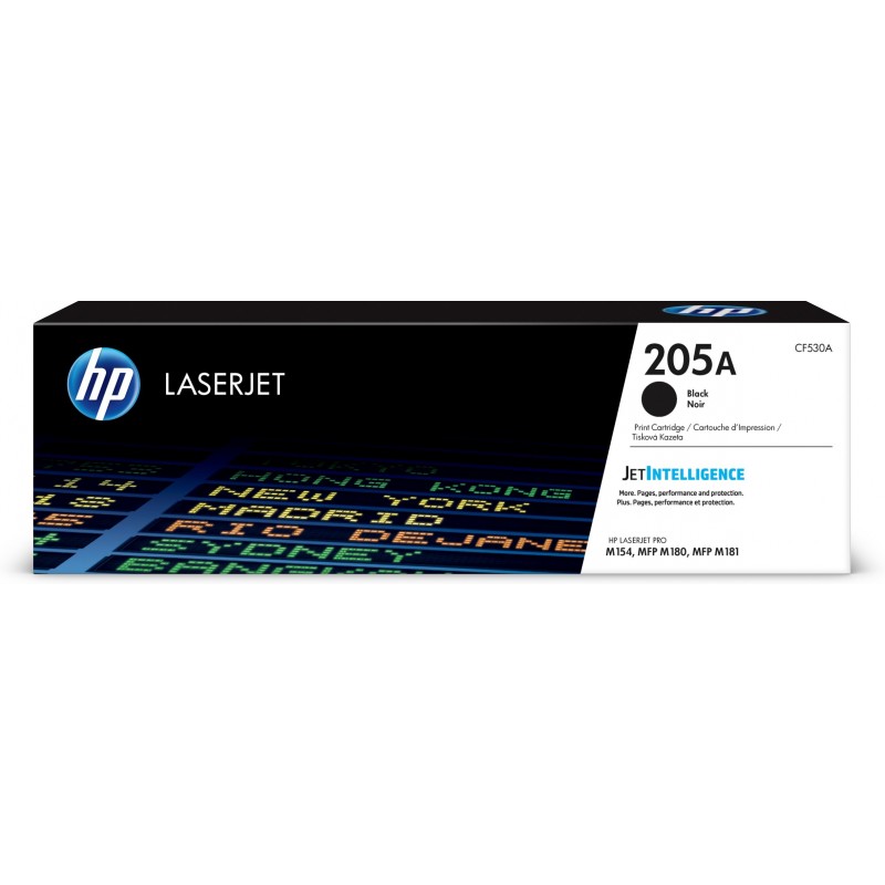Cartucho de tóner Original LaserJet 205A negro CF530A