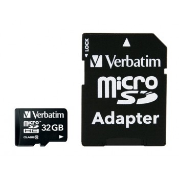 Verbatim Premium, 32 GB, MicroSDHC, Clase 10, 10 MB s, Negro 44083