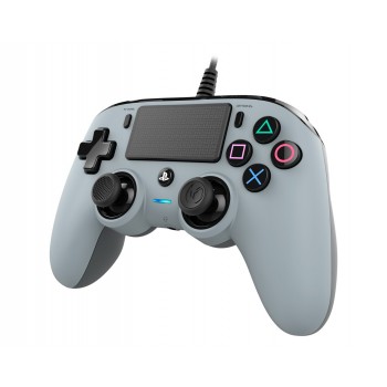NACON PS4OFCPADGREY, Gamepad, PlayStation 4, Analógico Digital, Share, Alámbrico, 3 m