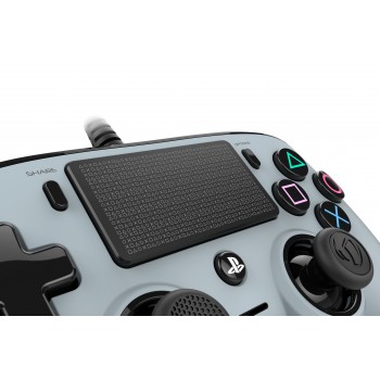 NACON PS4OFCPADGREY, Gamepad, PlayStation 4, Analógico Digital, Share, Alámbrico, 3 m