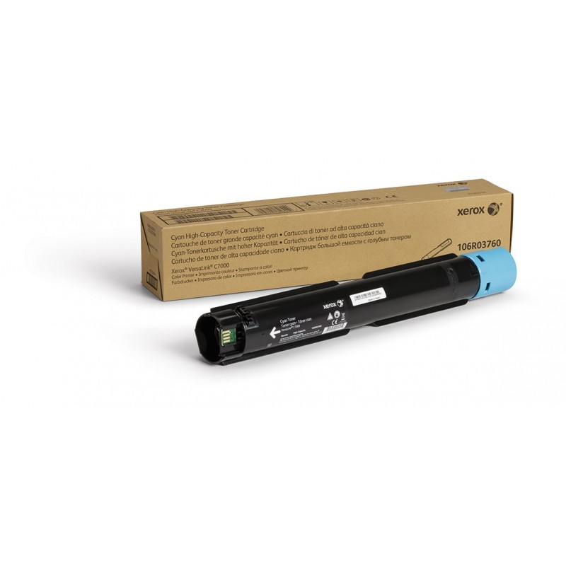 VersaLink C7000 Cartucho de tóner CIAN de alta capacidad (10 100 páginas) 106R03760