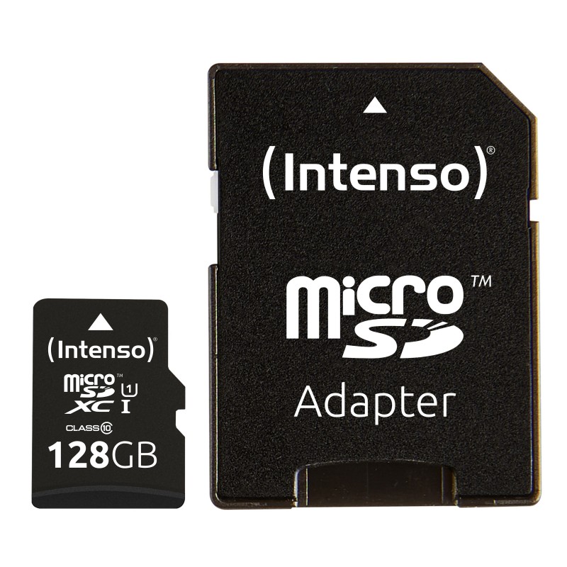 Intenso 128GB microSDXC, 128 GB, MicroSDXC, Clase  3423491