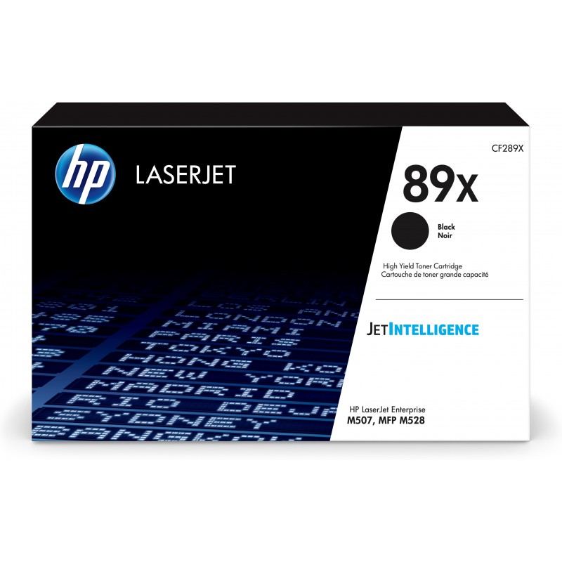 HP 89X Original Negro 1 pieza(s) CF289X