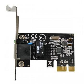 Tarjeta de Red PCI Express de 1 Puerto Gigabit Ethernet RJ45 - Adaptador NIC PCI-e - Perfil Bajo ST1000SPEX2L