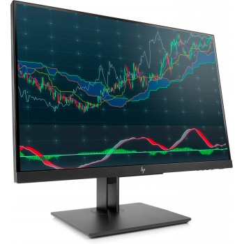 HP Z24n G2 LED display 61 cm (24") WUXGA Plana Negro 1JS09A4
