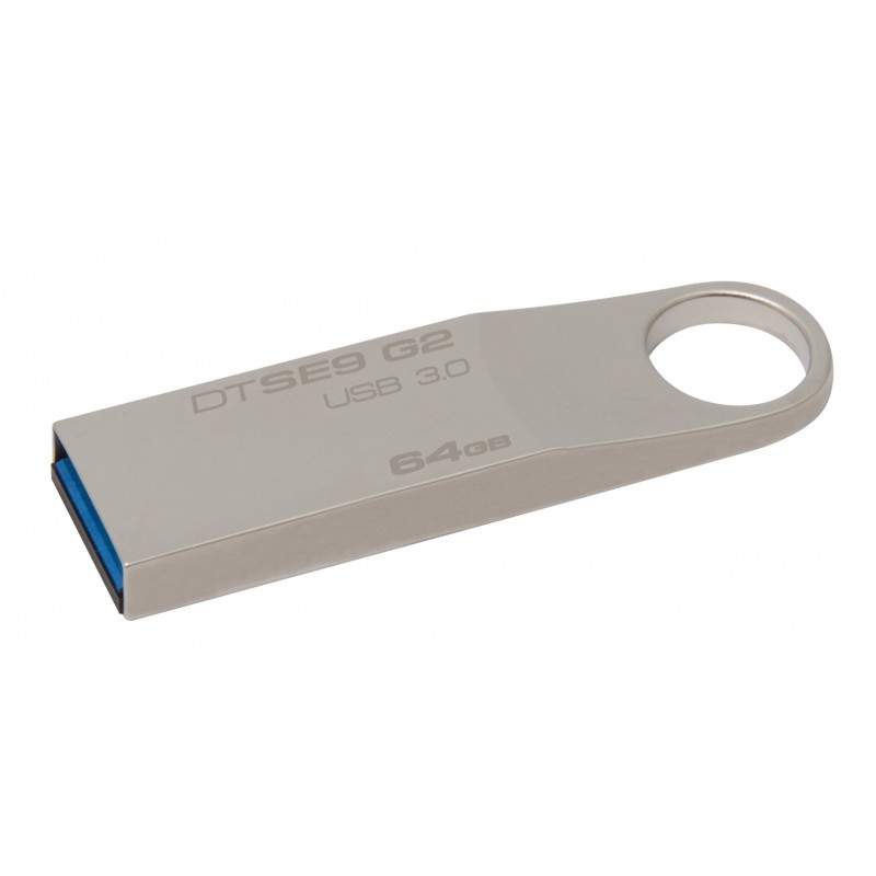 Kingston Technology DataTraveler 64GB USB 3.0 (3.1 Gen 1) Tipo A Plata DTSE9G2 64GB