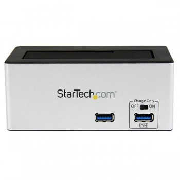 StarTech.com Estación de Conexión con Ventilador USB 3.0 UASP para Disco Duro SATA 6Gbps 2,5" y 3,5" SDOCKU33HB