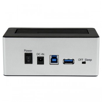 StarTech.com Estación de Conexión con Ventilador USB 3.0 UASP para Disco Duro SATA 6Gbps 2,5" y 3,5" SDOCKU33HB