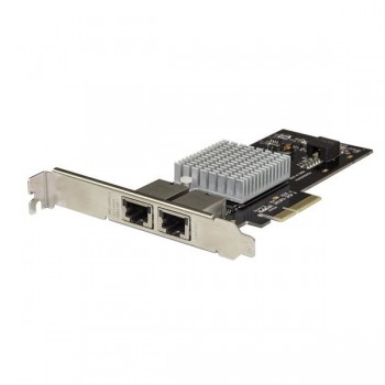 Tarjeta de Red PCI Express con 2 Puertos 10GBase-T - Tarjeta de Red PCI-E de 10 Gb NBASE-T con Chip ST10GPEXNDPI