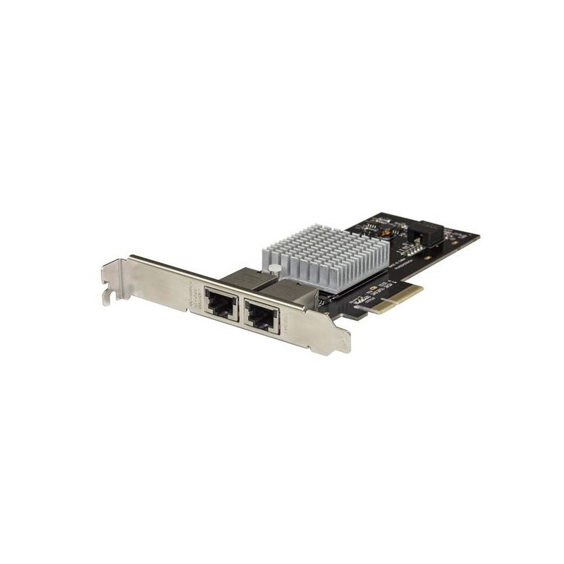 Tarjeta de Red PCI Express con 2 Puertos 10GBase-T - Tarjeta de Red PCI-E de 10 Gb NBASE-T con Chip ST10GPEXNDPI