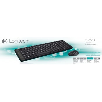 Logitech MK220 Negro 920-003161