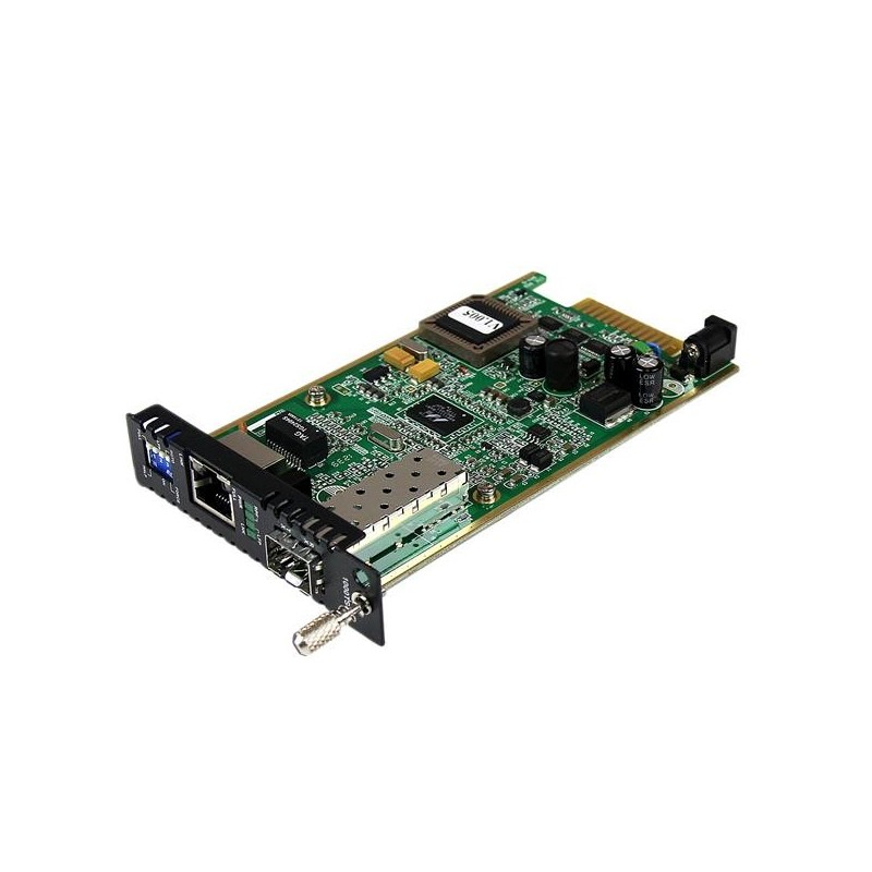 StarTech.com Módulo Conversor de Medios Gigabit Ethernet UTP RJ45 a Fibra con una Ranura SFP Disponi ET91000SFP2C