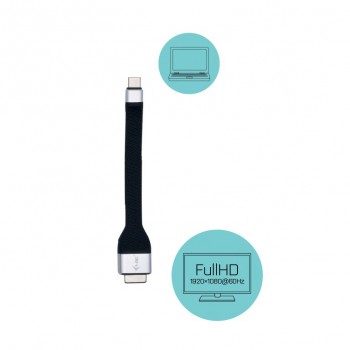 i-tec USB-C Flat VGA Adapter 1920 x 1080p 60 Hz C31FLATVGA60HZ