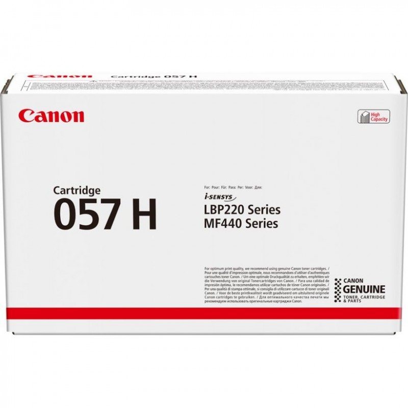 Canon i-SENSYS 057H Original Negro 1 pieza(s) 3010C002