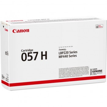 Canon i-SENSYS 057H Original Negro 1 pieza(s) 3010C002