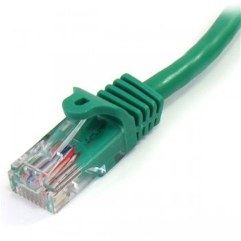 StarTech.com Cable de 2m Verde de Red Fast Ethernet Cat5e RJ45 sin Enganche - Cable Patch Snagless,  45PAT2MGN
