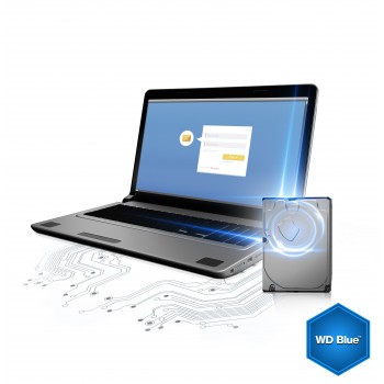 WD Blue WD10EZEX - Disco duro - 1 TB - interno - 3.5" - SATA 6Gb s - 7200 rpm - (Reacondicionado) WD10EZEXDUP1