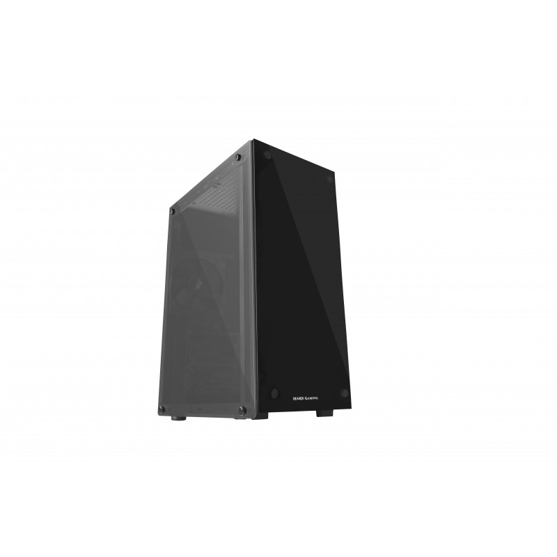 MARS GAMING MCG CLEAR Midi-Tower Black MCGCLEAR