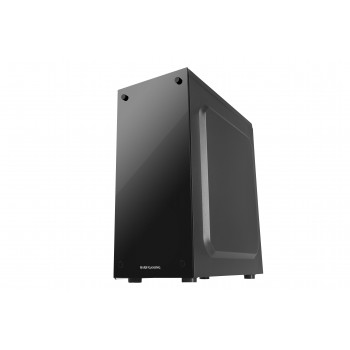 MARS GAMING MCG CLEAR Midi-Tower Black MCGCLEAR