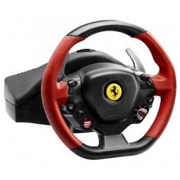 Thrustmaster Ferrari 458 Spider Volante + Pedales Xbox One Negro, Rojo 4460105