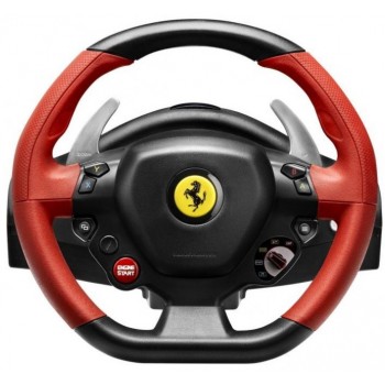 Thrustmaster Ferrari 458 Spider Volante + Pedales Xbox One Negro, Rojo 4460105