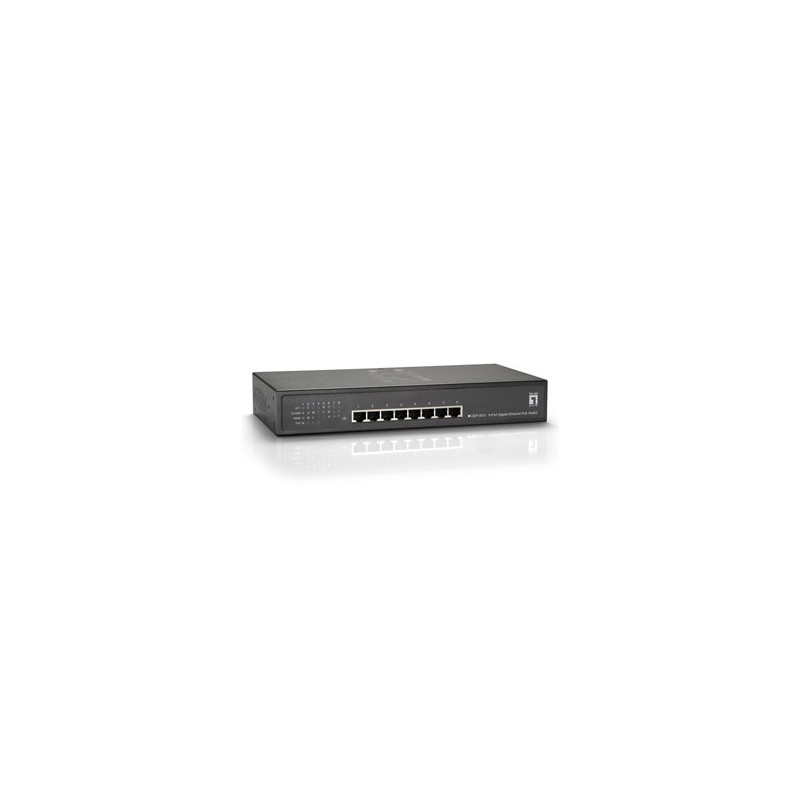 Switch Gigabit Ethernet PoE de 8 puertos, 61.6W, 802.3at PoE+, 4 Puertos PoE 52083403