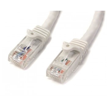 StarTech.com Cable de Red Ethernet Cat6 de 5m Blanco - UTP, RJ-45, RJ-45, Macho Macho N6PATC5MWH