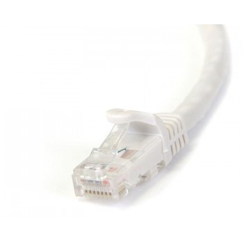 StarTech.com Cable de Red Ethernet Cat6 de 5m Blanco - UTP, RJ-45, RJ-45, Macho Macho N6PATC5MWH