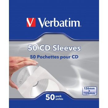 SOBRES CD VERBATIM PAPEL PK50 49992