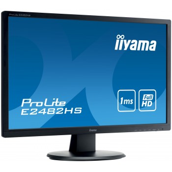 IIYAMA ProLite - 24 - Full HD - LED - 1 ms - Negro - E2482HS-B1