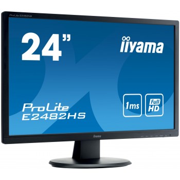 IIYAMA ProLite - 24 - Full HD - LED - 1 ms - Negro - E2482HS-B1