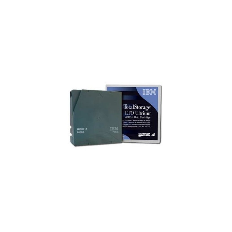 IBM LTO Ultrium 4 Tape Cartridge, LTO, 1600 GB, Negro, 20 - 80%, 820 m, 41 - 113 ºF 95P4436