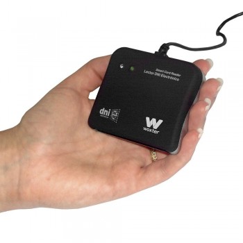 WOXTER LECTOR DNI ELECTRONICO NEGRO PE26-003