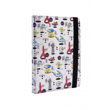 Silver Sanz Funda Universal Estampada (9`` - 10,1`) Space Silver metal 111939240199