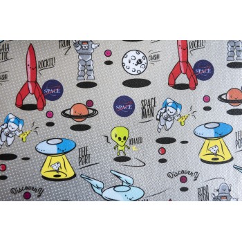 Silver Sanz Funda Universal Estampada (9`` - 10,1`) Space Silver metal 111939240199