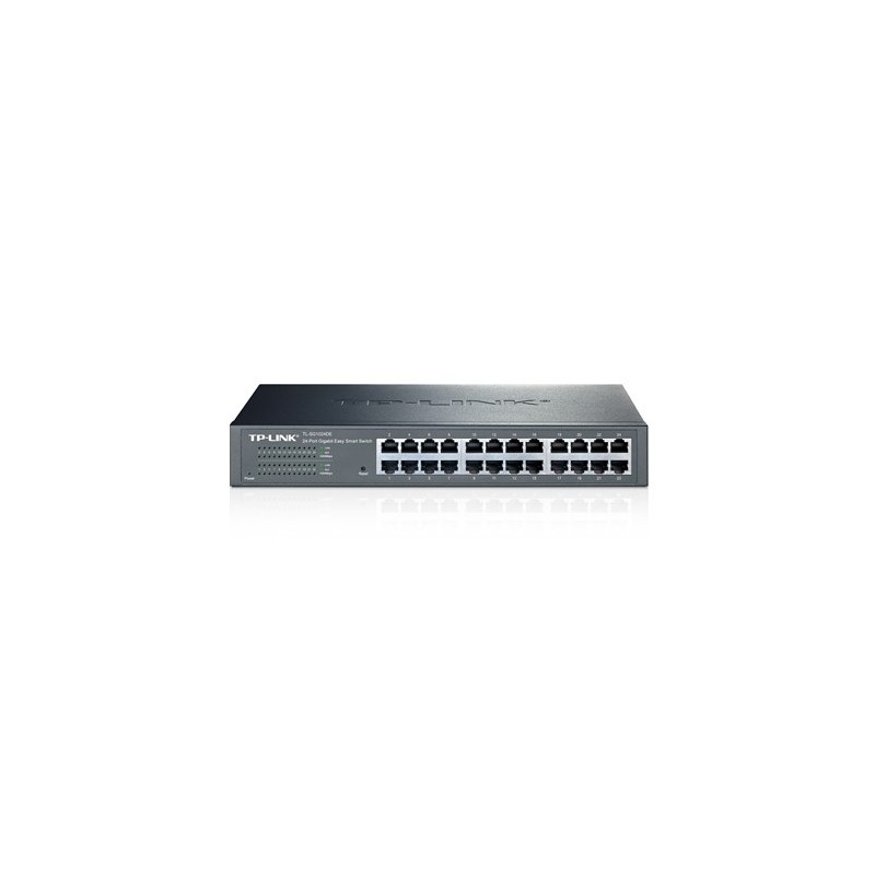 TP-LINK JetStream 24 puertos RJ-45 Negro TL-SG1024DE
