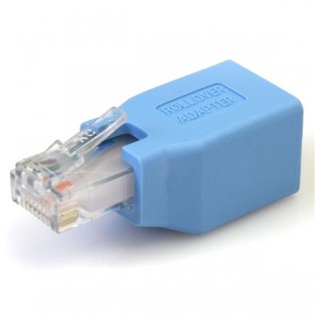 StarTech.com Adaptador Rollover Consola Cisco para Cable RJ45 Ethernet M H, RJ45, RJ45, Azul