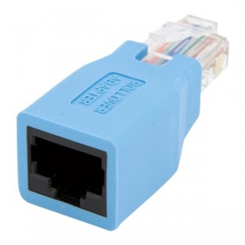 StarTech.com Adaptador Rollover Consola Cisco para Cable RJ45 Ethernet M H, RJ45, RJ45, Azul