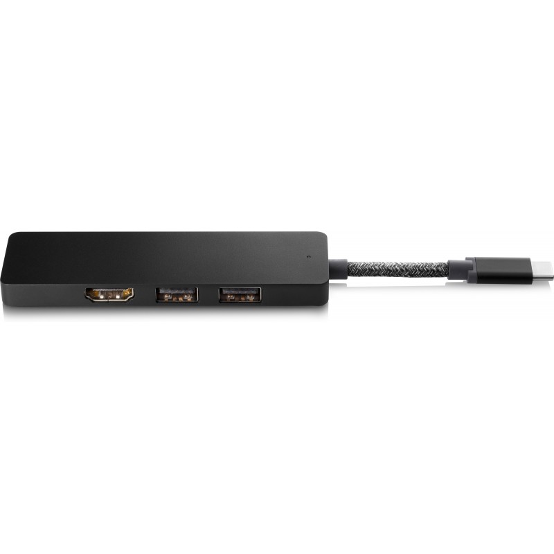 HP Gonzo 2 USB 3.0 (3.1 Gen 1) Type-C Negro 4WX89AA
