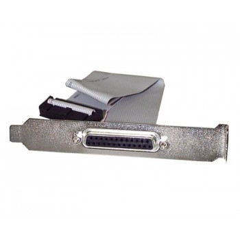 StarTech.com Bracket Adaptador Paralelo DB25 a IDC25 con Cable de 40cm, DB-25, IDC, Hembra hembra, G PLATE25F16