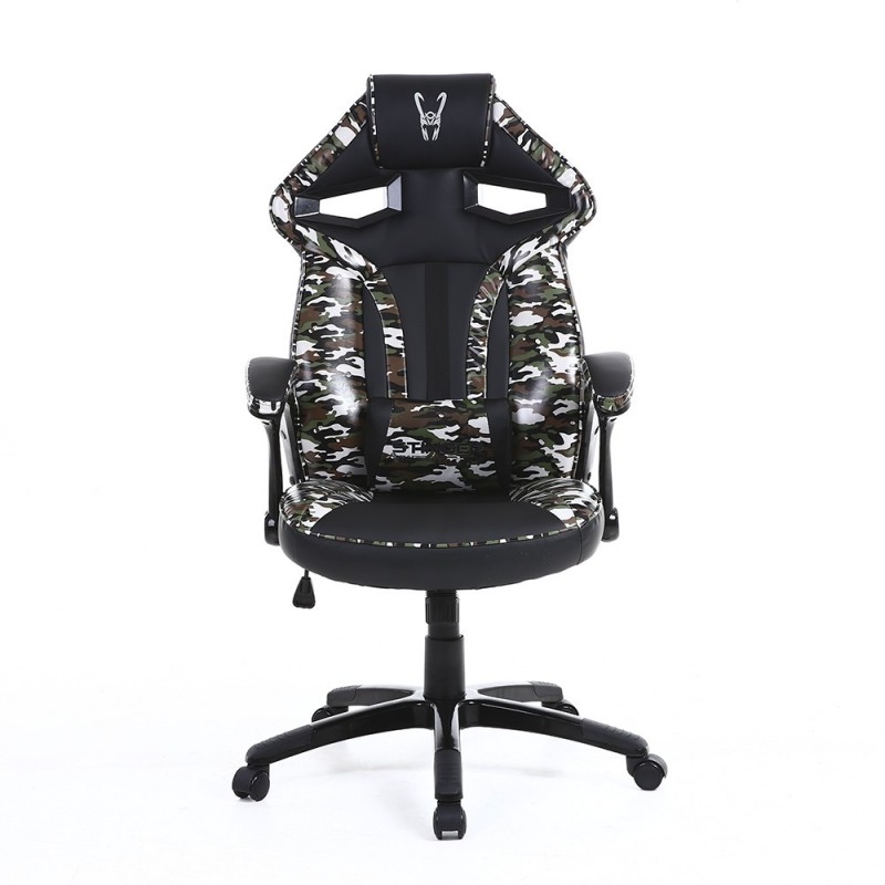 Woxter Stinger Station Army, Silla para videojuegos de PC, Universal, 150 kg, Asiento acolchado, Res GM26-059