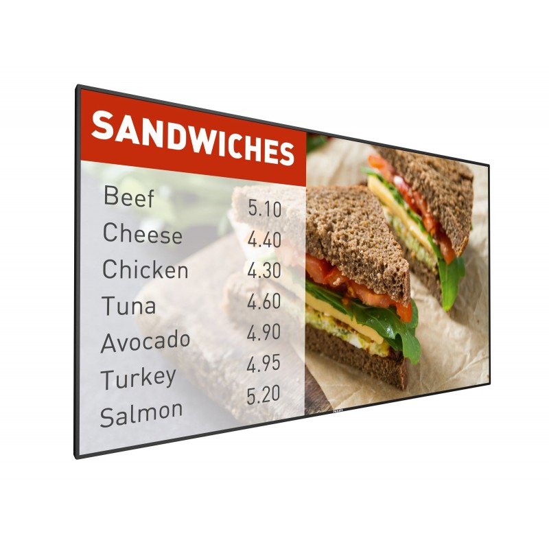 Philips Signage Solutions Pantalla P-Line 49BDL5055P 00, 123,2 cm (48.5"), 1920 x 1080 Pixeles, 500 