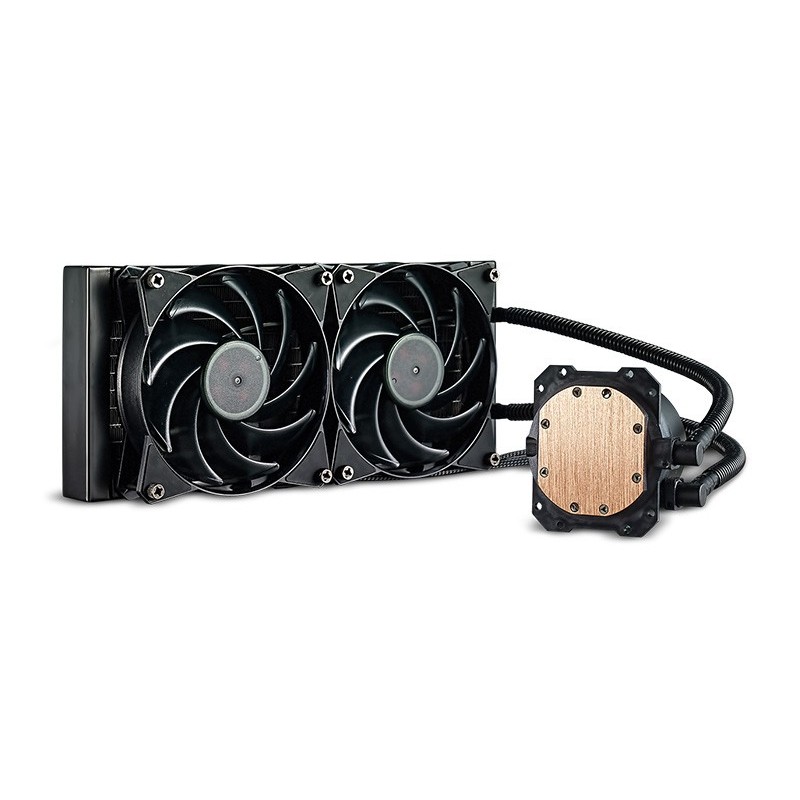 Cooler Master MasterLiquid Lite 240, 12 V, Negro,  MLW-D24M-A20PW-R1