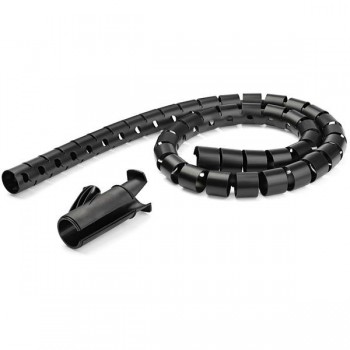 StarTech.com Manga de 2,5m en Espiral para Gestión de Cableado con Diámetro de 25mm CMSCOILED2