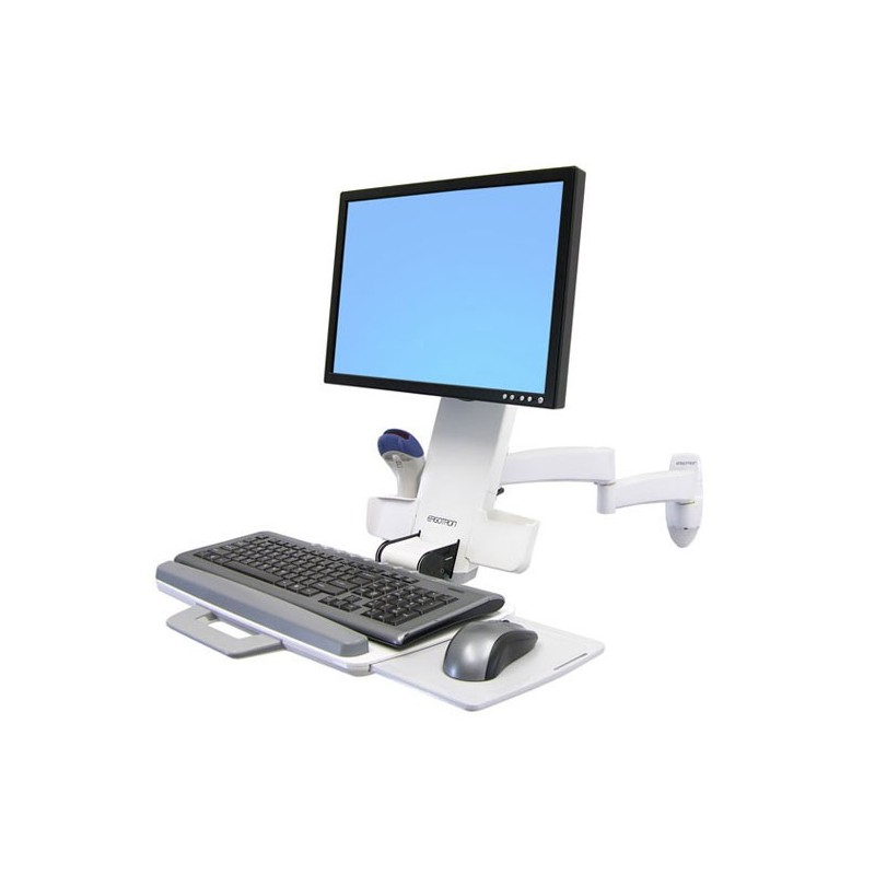 Ergotron 200 Series Combo Arm 61 cm (24") Blanco 45-230-216