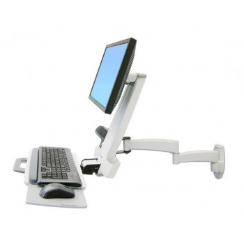 Ergotron 200 Series Combo Arm 61 cm (24") Blanco 45-230-216