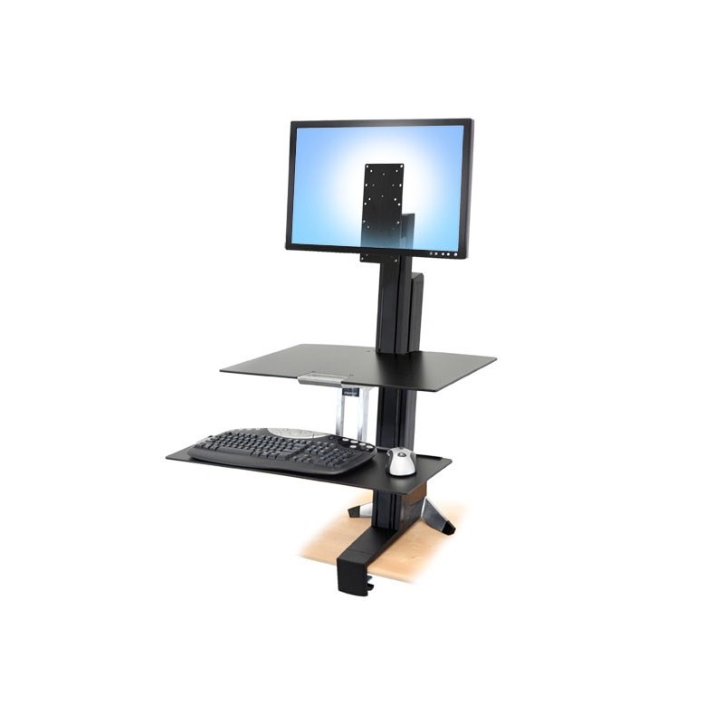Ergotron Tall-User Kit for WorkFit Single - Componente para montaje (pivote, espaciador) - tamaño d 97-845