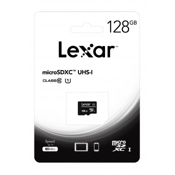 Lexar 128GB MicroSDXC Clase 10 UHS-I LFSDM10128ABC10