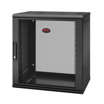 APC NetShelter WX 12U Single Hinged Wall-mount Enclosure 400mm Deep Bastidor de pared Negro AR112SH4