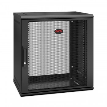 APC NetShelter WX 12U Single Hinged Wall-mount Enclosure 400mm Deep Bastidor de pared Negro AR112SH4